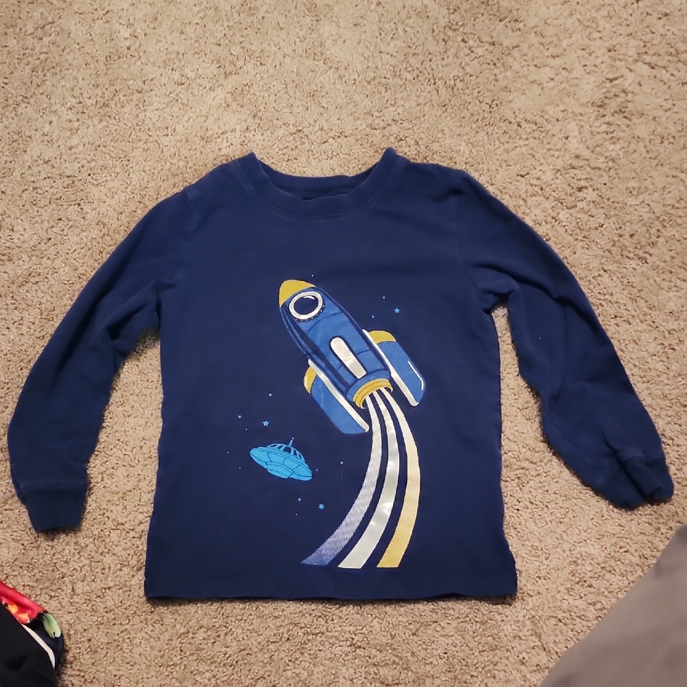 Carter's Navy Blue Long Sleeve Shirt
